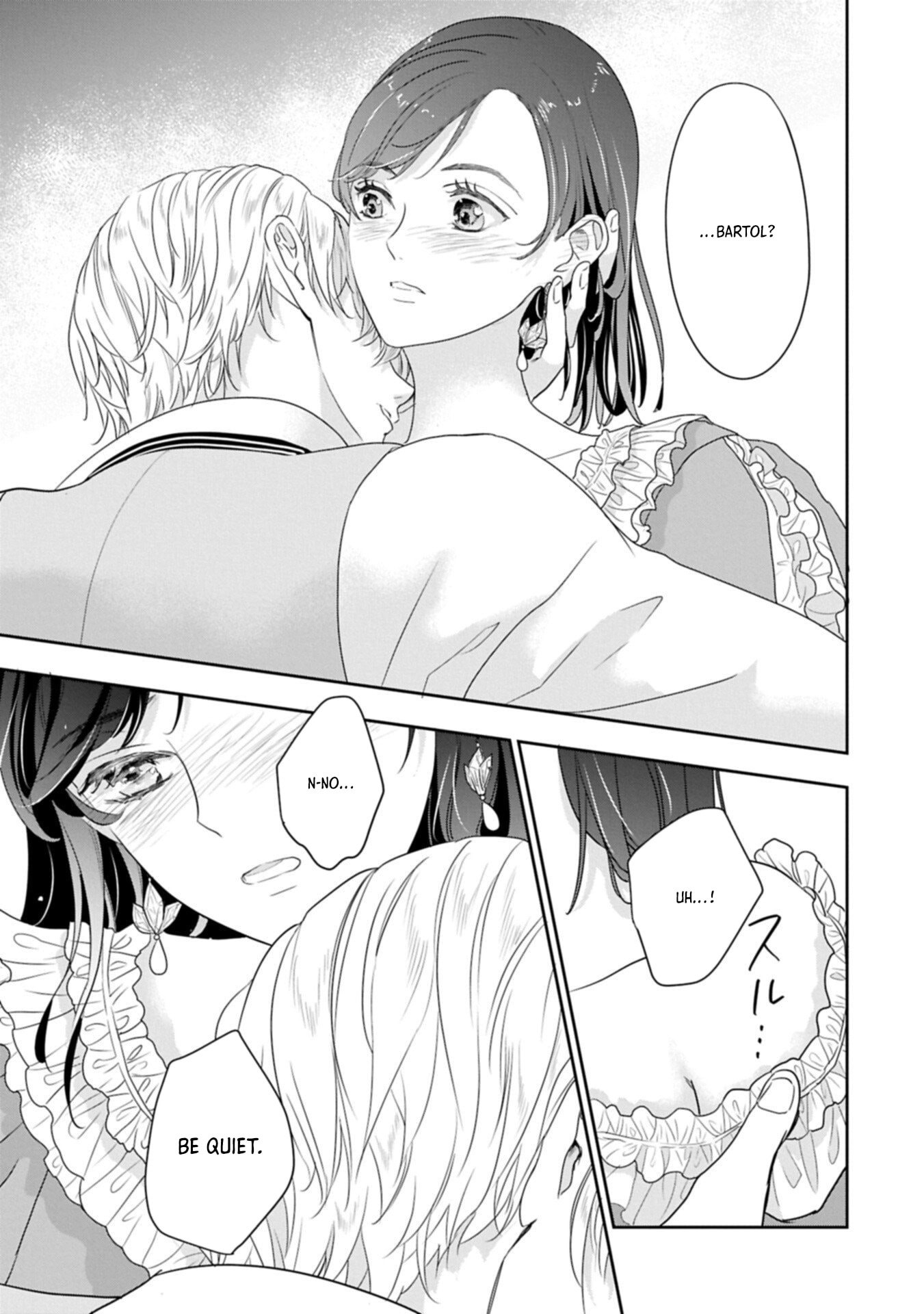 Futei no Ko wa Chichi ni Urareta Totsugi-Saki no Nariagari Danshaku ni Shinka wo Miidasareru Chapter 12 page 35 - 