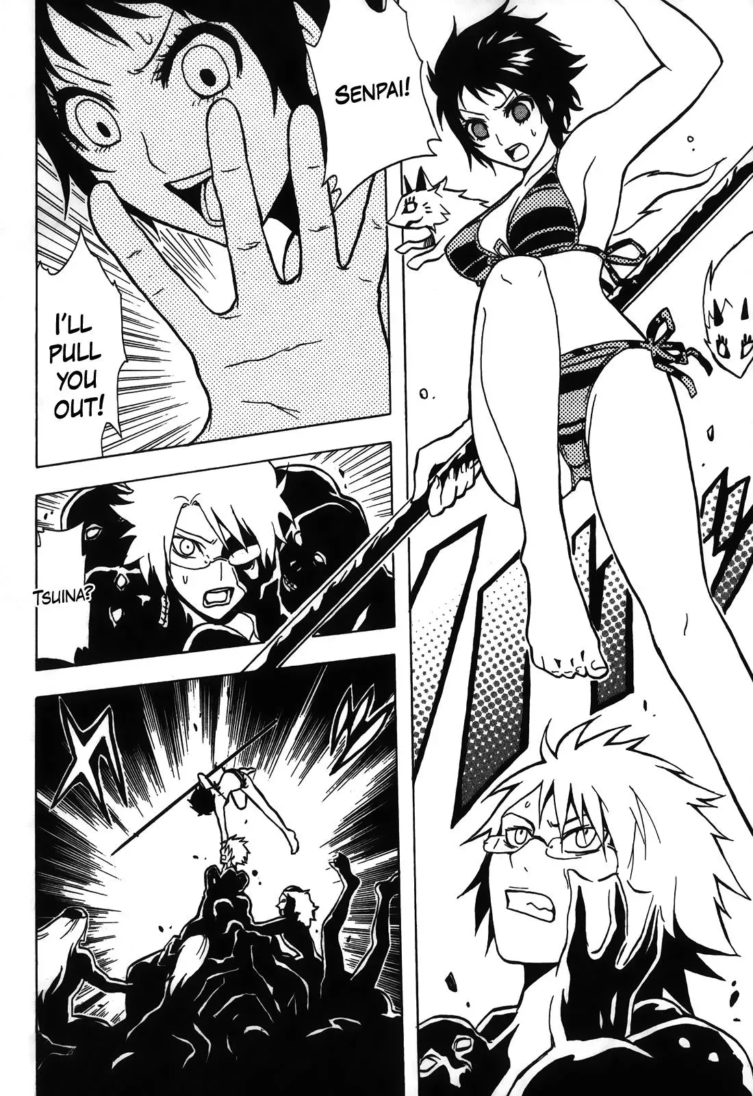 Ga-Rei - The Soul Eater Cursed Girl Chapter 3 page 35 - 
