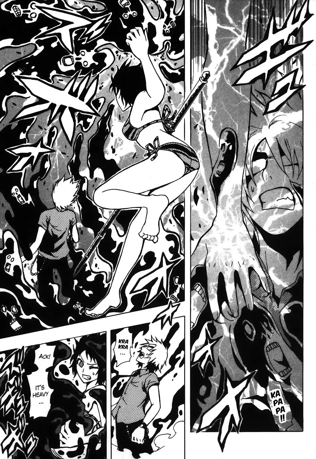 Ga-Rei - The Soul Eater Cursed Girl Chapter 3 page 36 - 