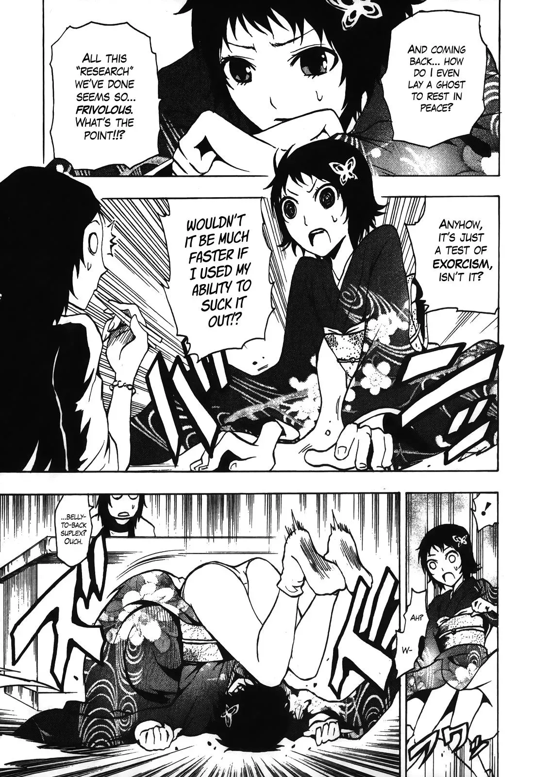 Ga-Rei - The Soul Eater Cursed Girl Chapter 4 page 12 - 