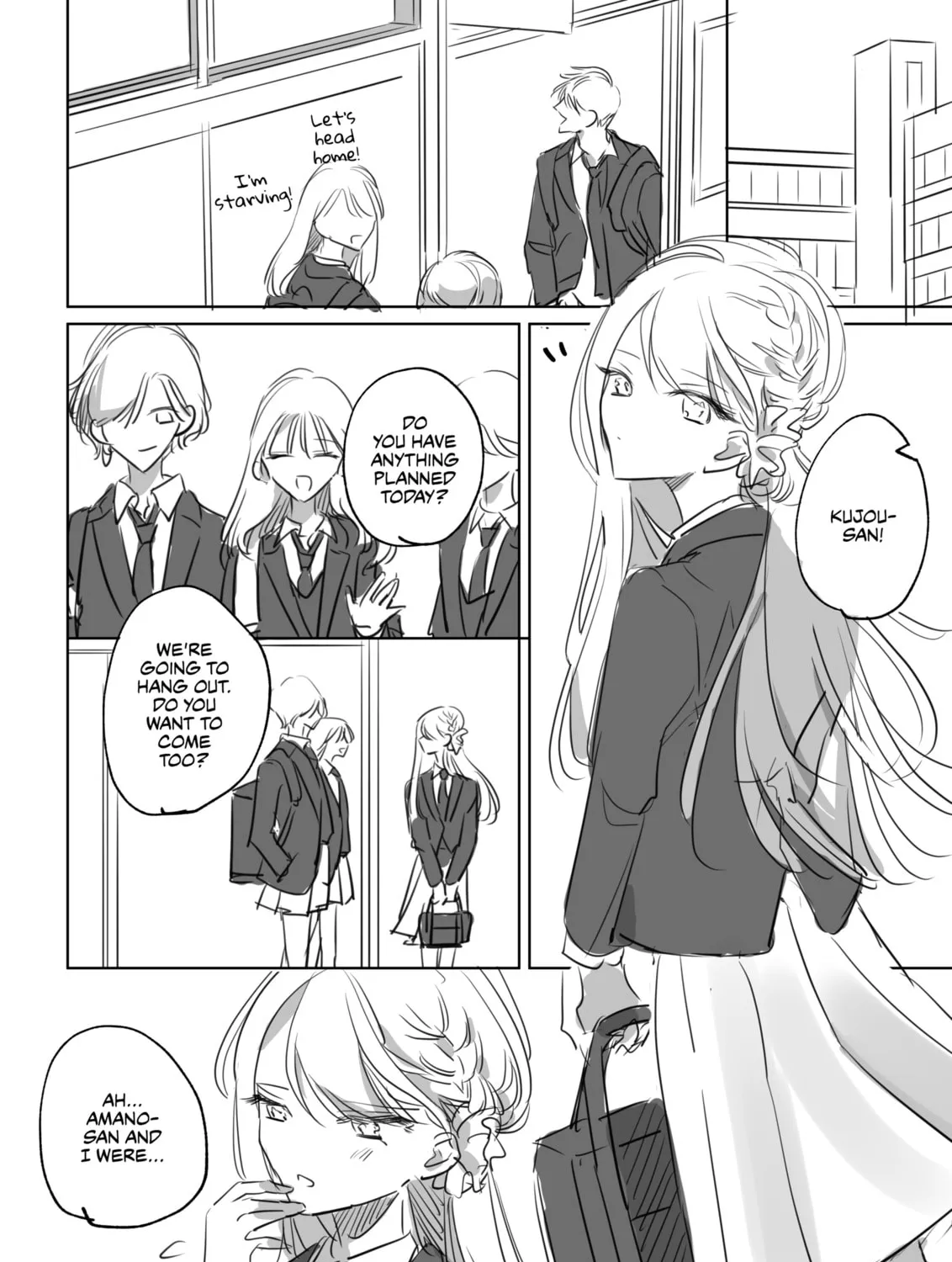 Gal and Young Lady Chapter 2 page 1 - 