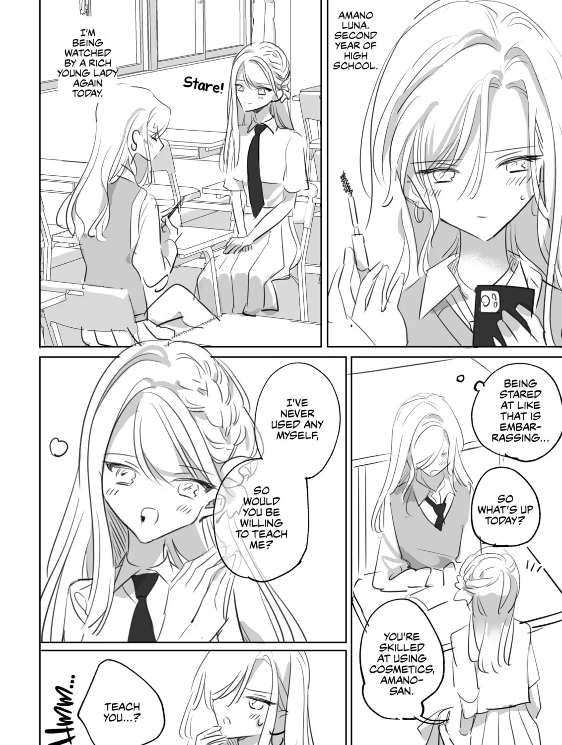 Gal and Young Lady Chapter 3 page 1 - 