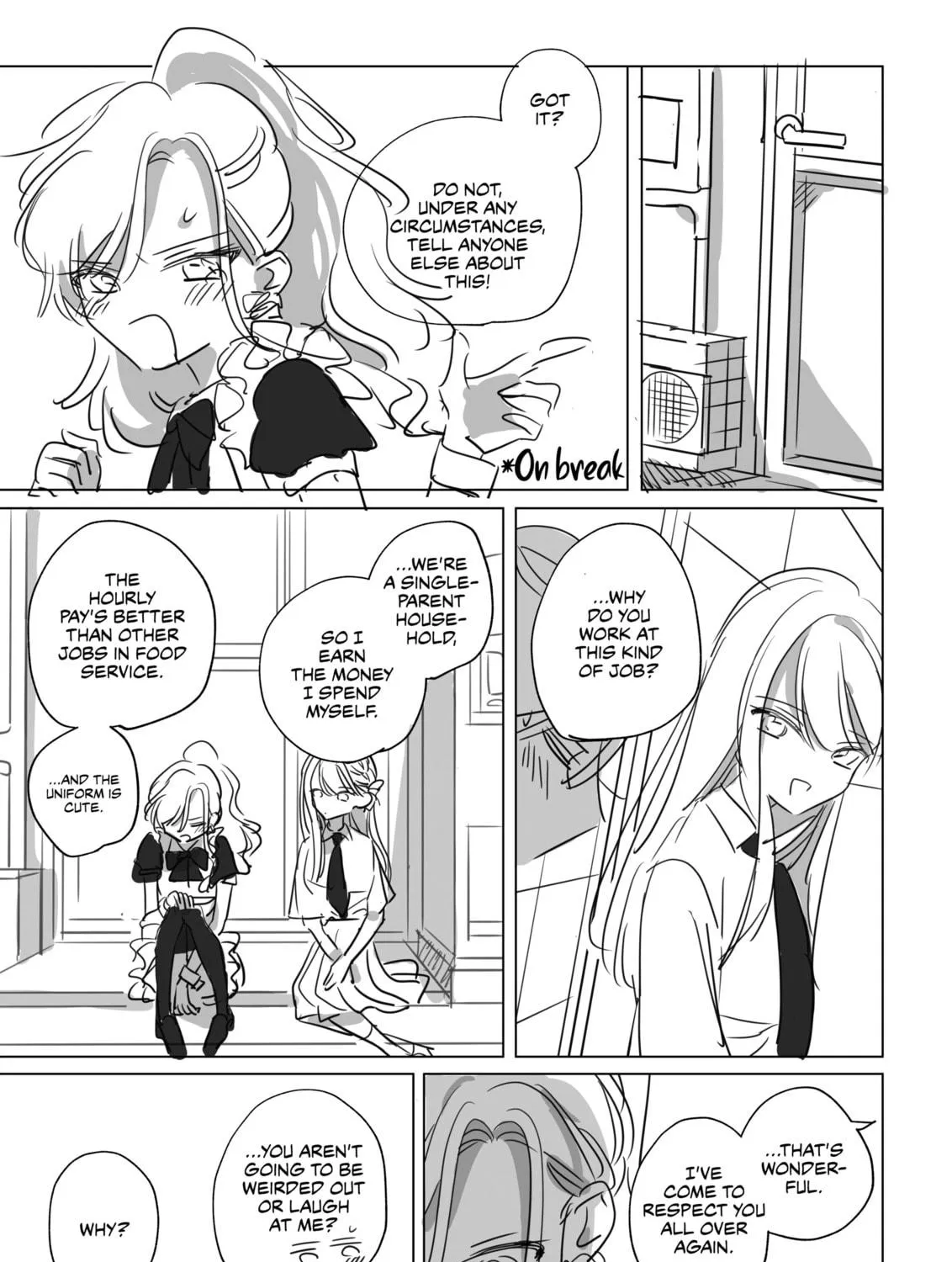 Gal and Young Lady Chapter 4 page 9 - 