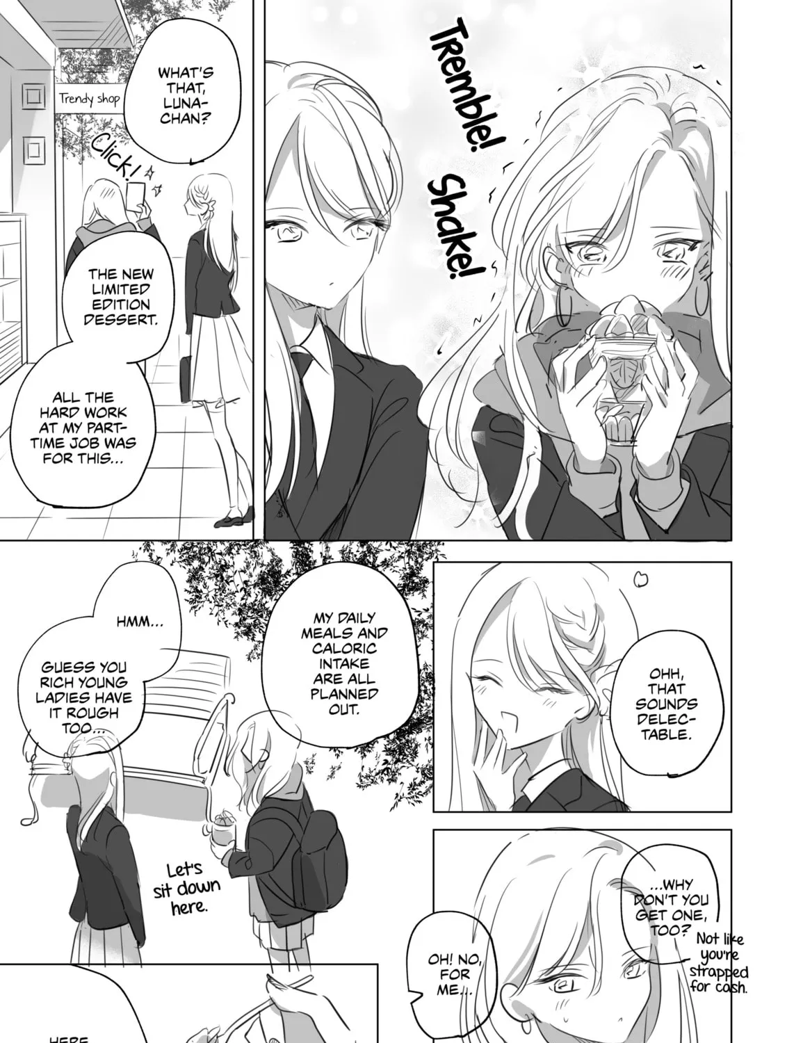 Gal and Young Lady Chapter 5 page 1 - 