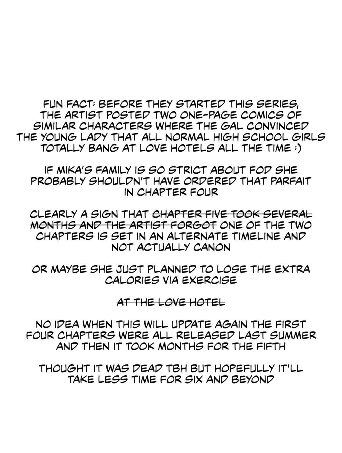Gal and Young Lady Chapter 5 page 11 - 