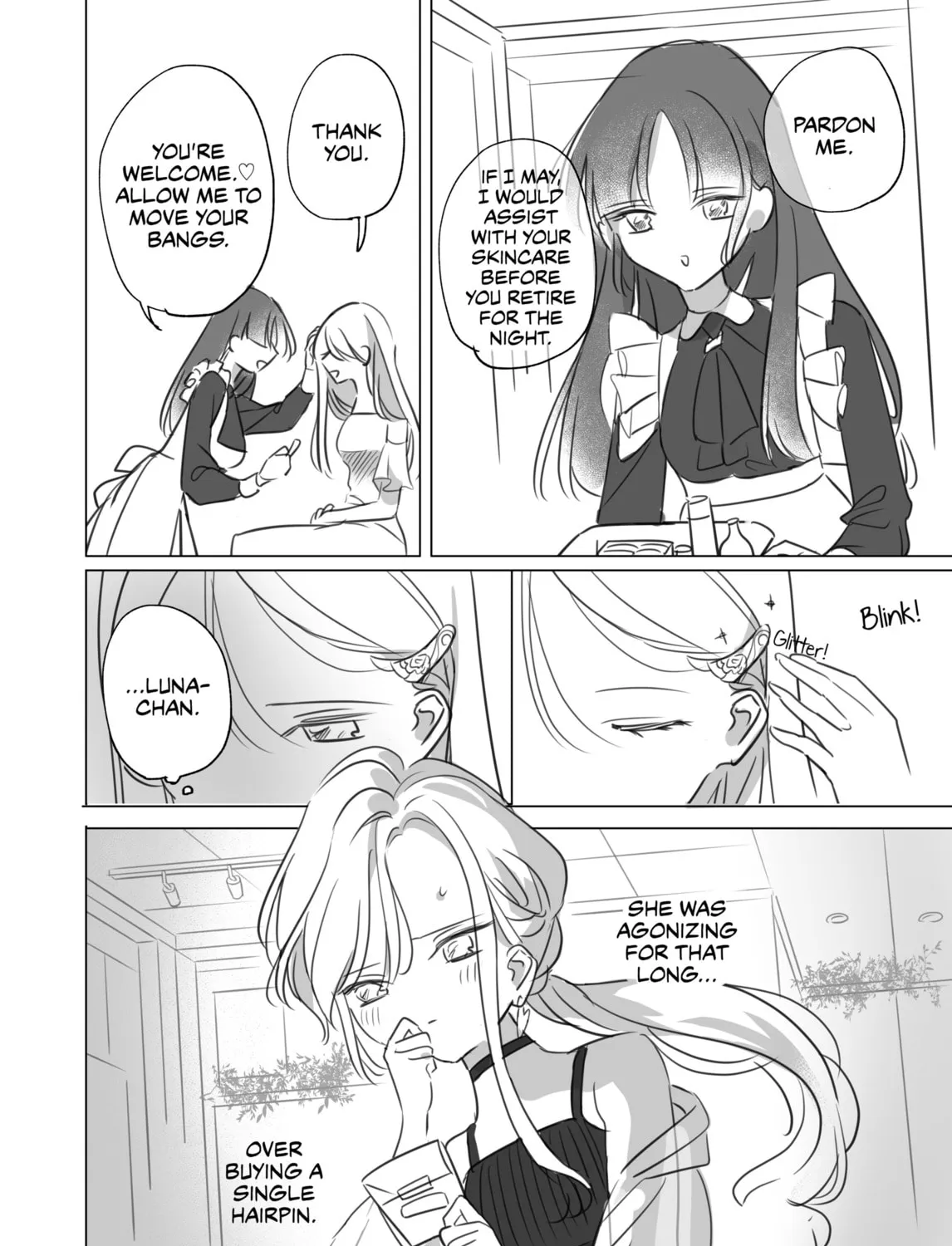 Gal and Young Lady Chapter 7 page 3 - 