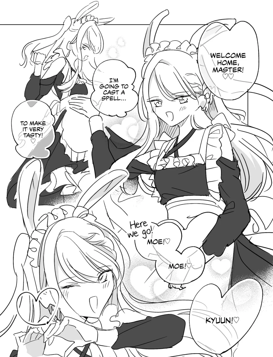 Gal and Young Lady Chapter 8 page 1 - 