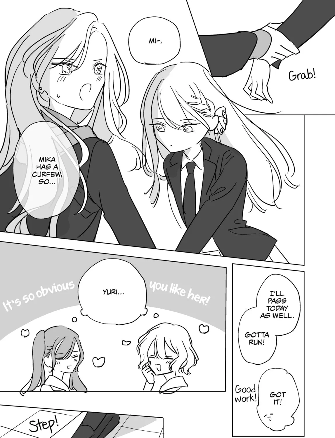 Gal and Young Lady Chapter 8 page 13 - 