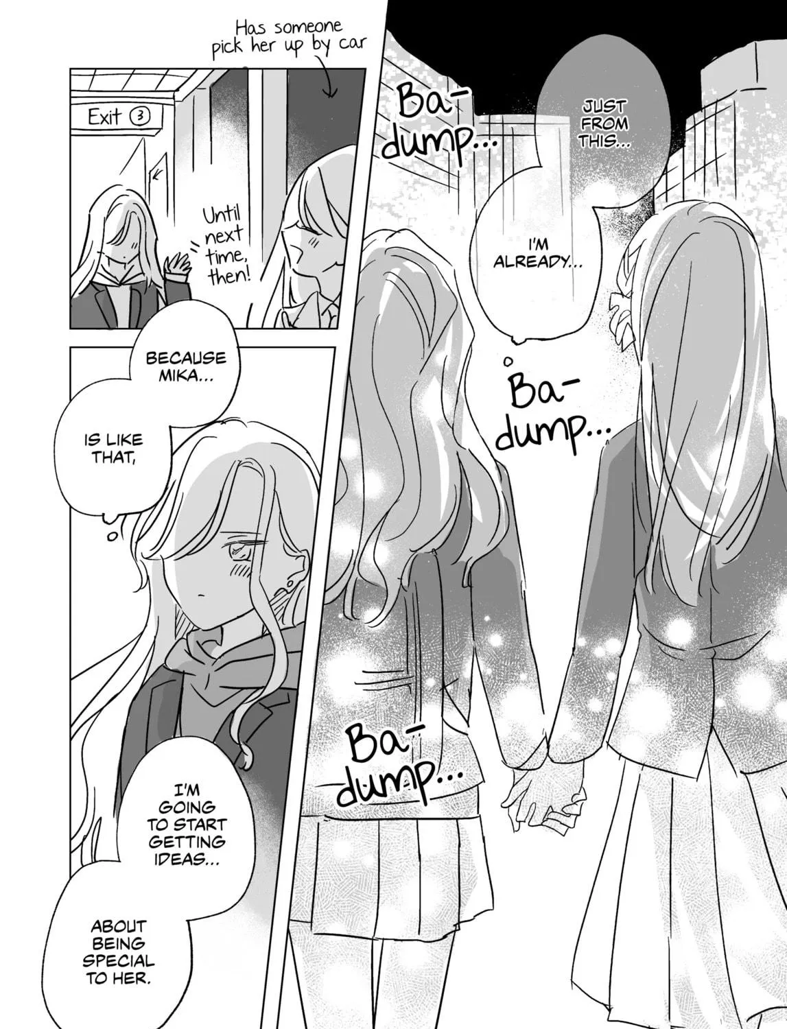 Gal and Young Lady Chapter 8 page 19 - 