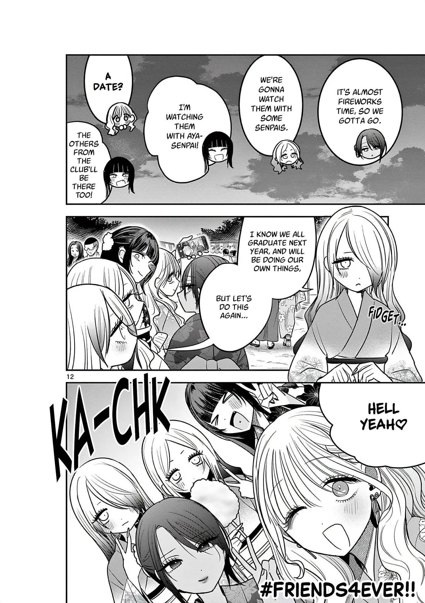 Gal x Gal Yuri Chapter 21 page 12 - 