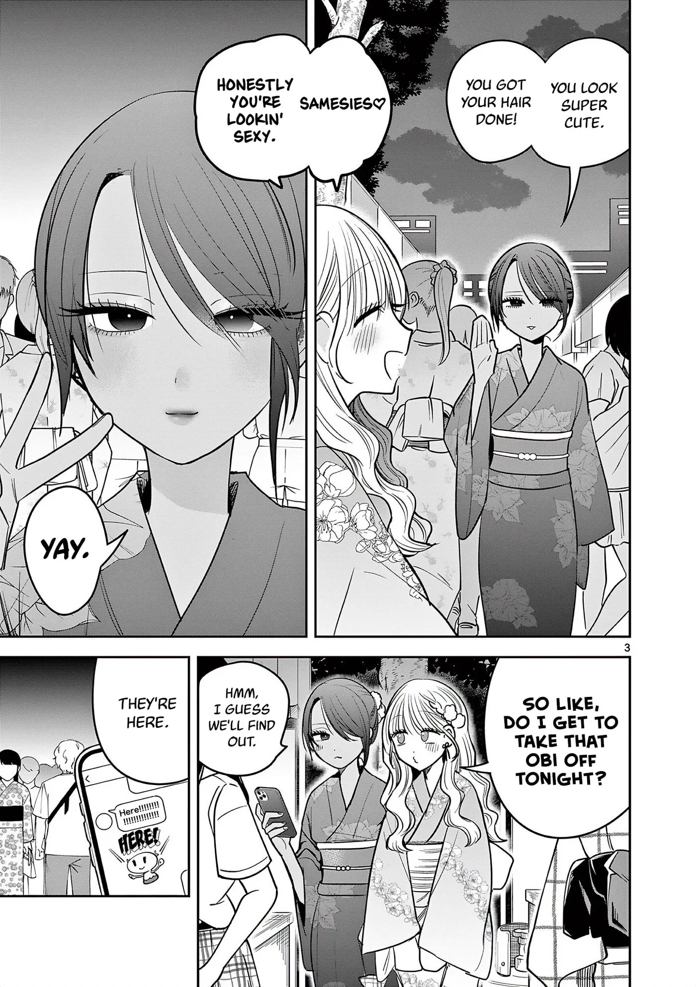 Gal x Gal Yuri Chapter 21 page 3 - 