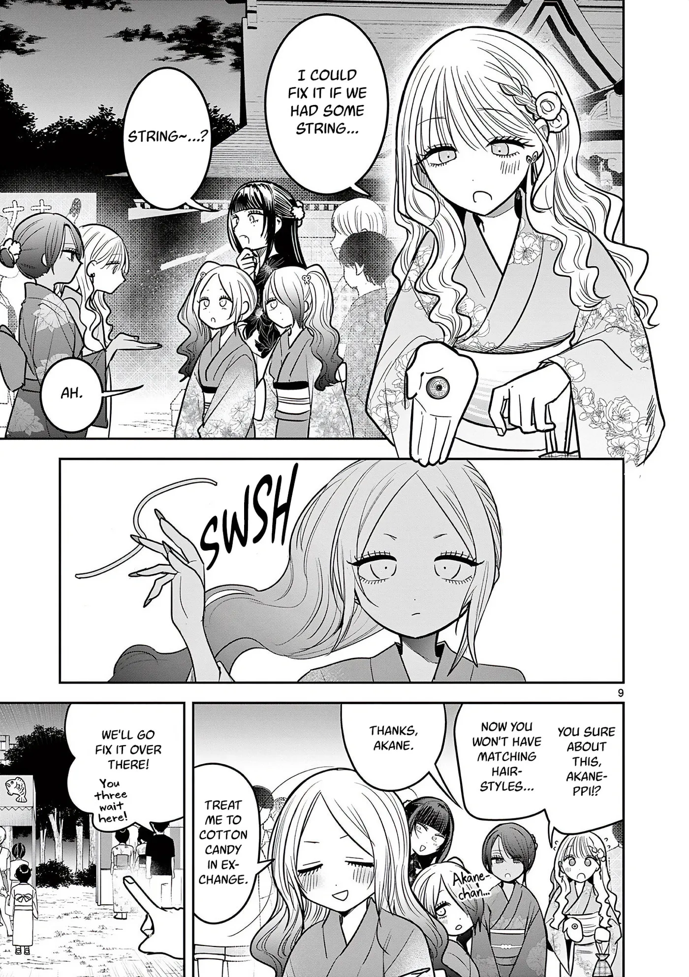 Gal x Gal Yuri Chapter 21 page 9 - 