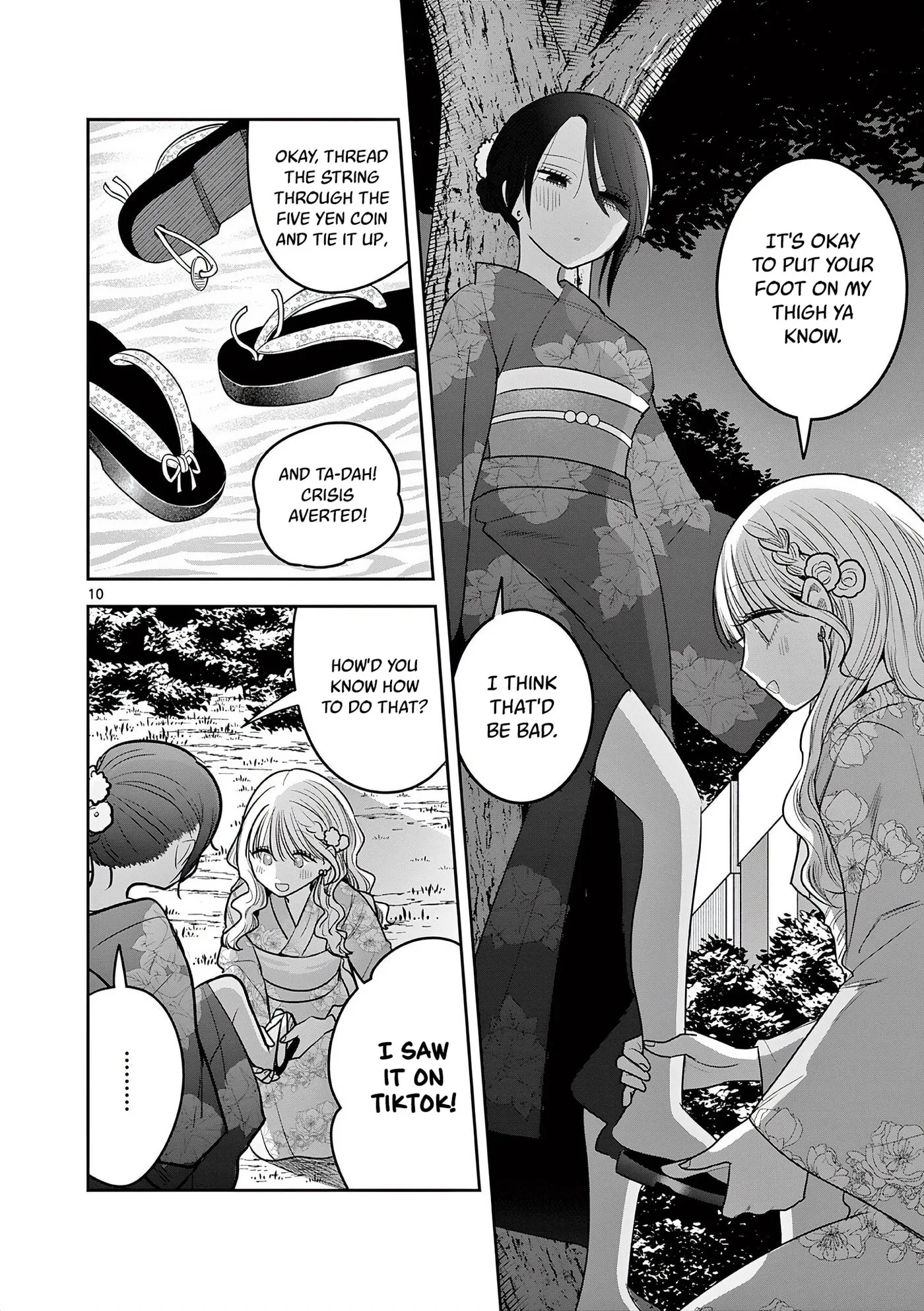 Gal x Gal Yuri Chapter 21 page 10 - 