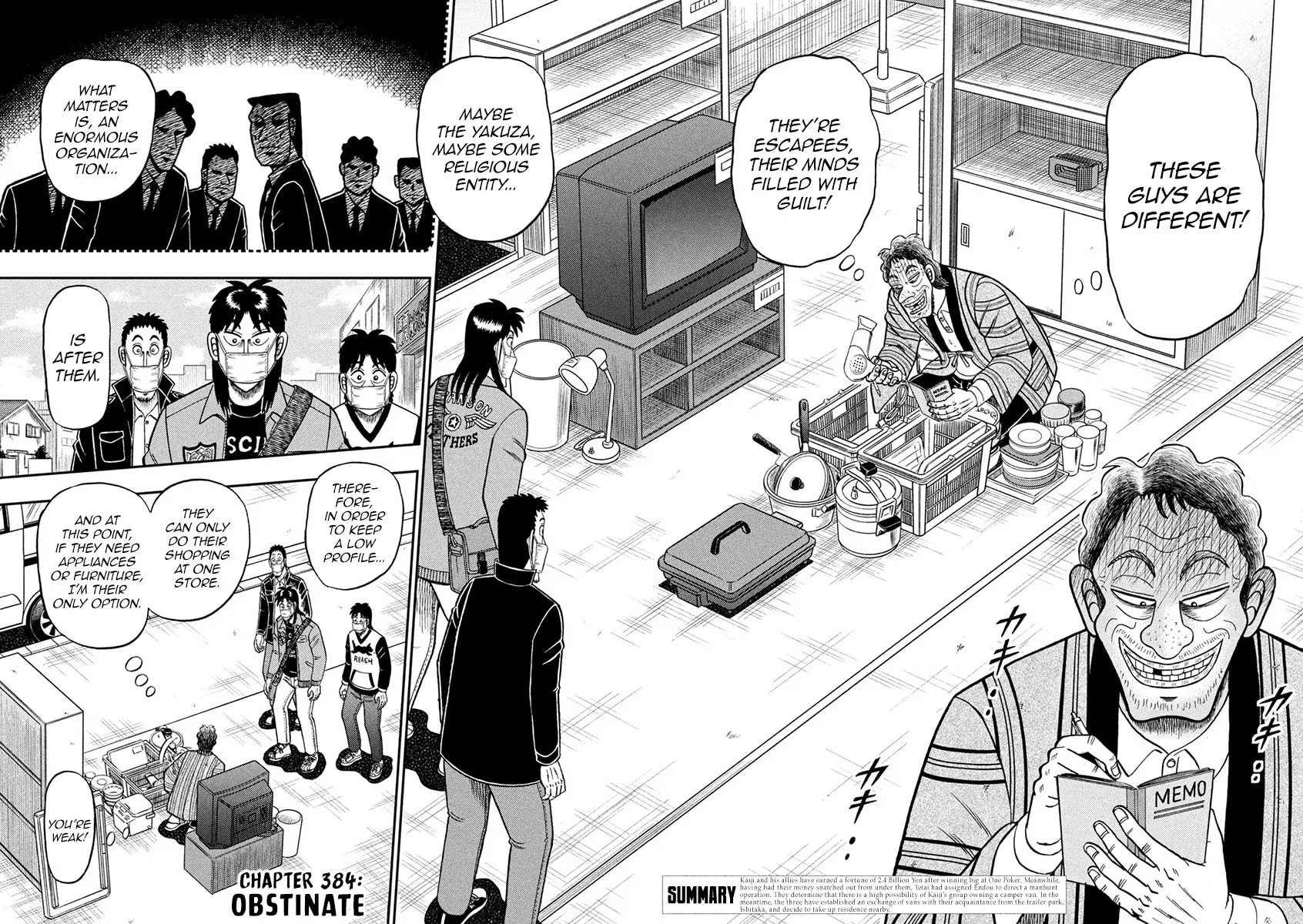 Gambling Outcast Kaiji: The 2.4 Billion Escape Arc - Kaiji Part 6 Chapter 384 page 2 - 