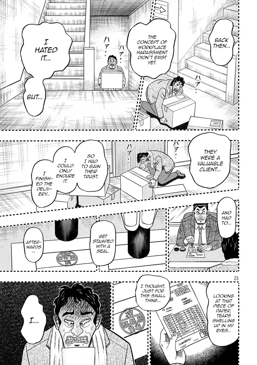 Gambling Outcast Kaiji: The 2.4 Billion Escape Arc - Kaiji Part 6 Chapter 384 page 22 - 