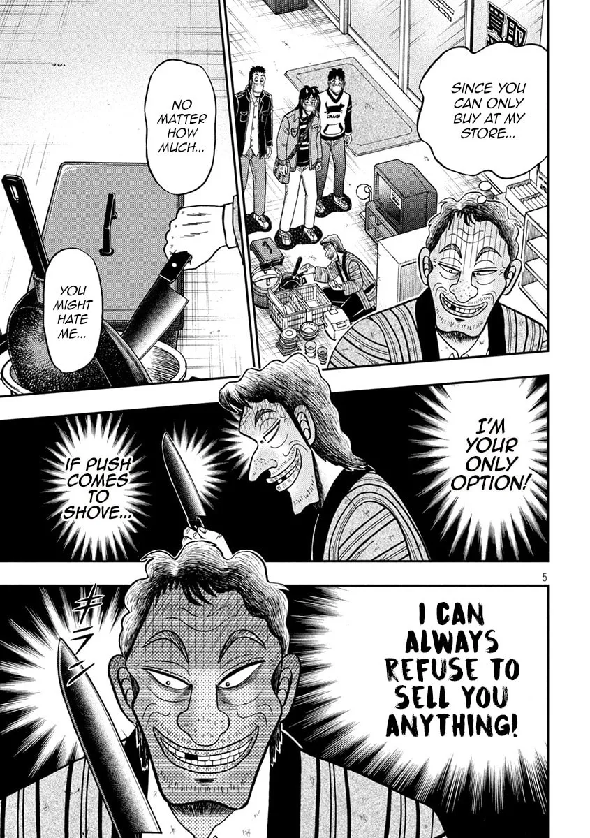 Gambling Outcast Kaiji: The 2.4 Billion Escape Arc - Kaiji Part 6 Chapter 384 page 4 - 