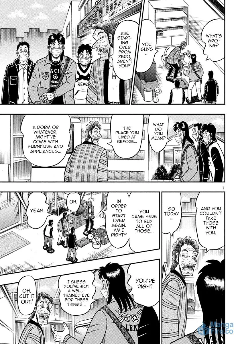 Gambling Outcast Kaiji: The 2.4 Billion Escape Arc - Kaiji Part 6 Chapter 384 page 6 - 