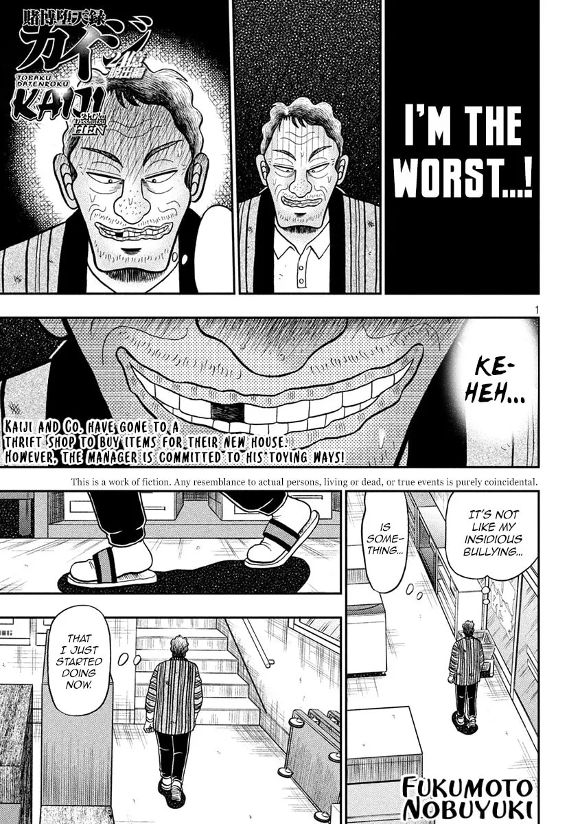Gambling Outcast Kaiji: The 2.4 Billion Escape Arc - Kaiji Part 6 Chapter 385 page 1 - 