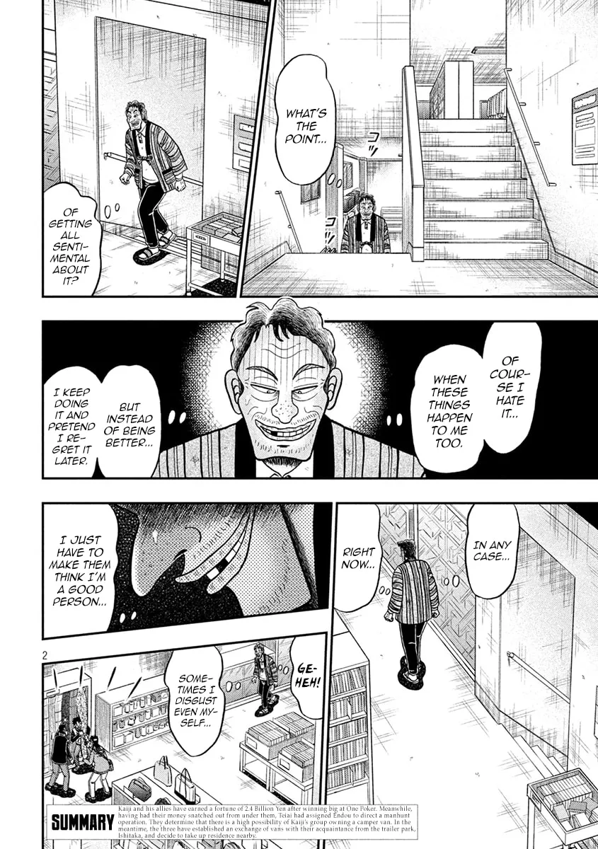 Gambling Outcast Kaiji: The 2.4 Billion Escape Arc - Kaiji Part 6 Chapter 385 page 2 - 
