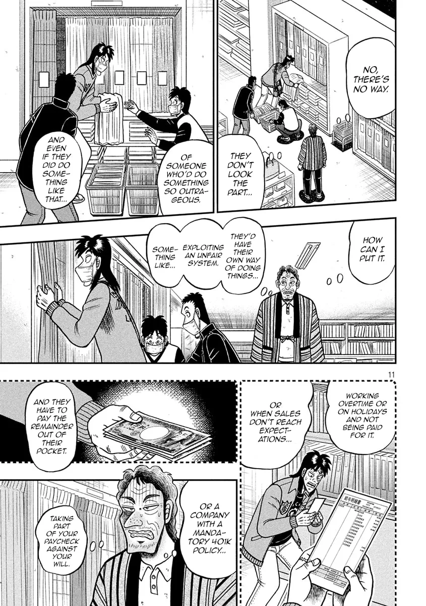 Gambling Outcast Kaiji: The 2.4 Billion Escape Arc - Kaiji Part 6 Chapter 385 page 11 - 
