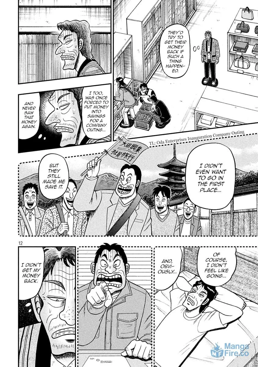 Gambling Outcast Kaiji: The 2.4 Billion Escape Arc - Kaiji Part 6 Chapter 385 page 12 - 