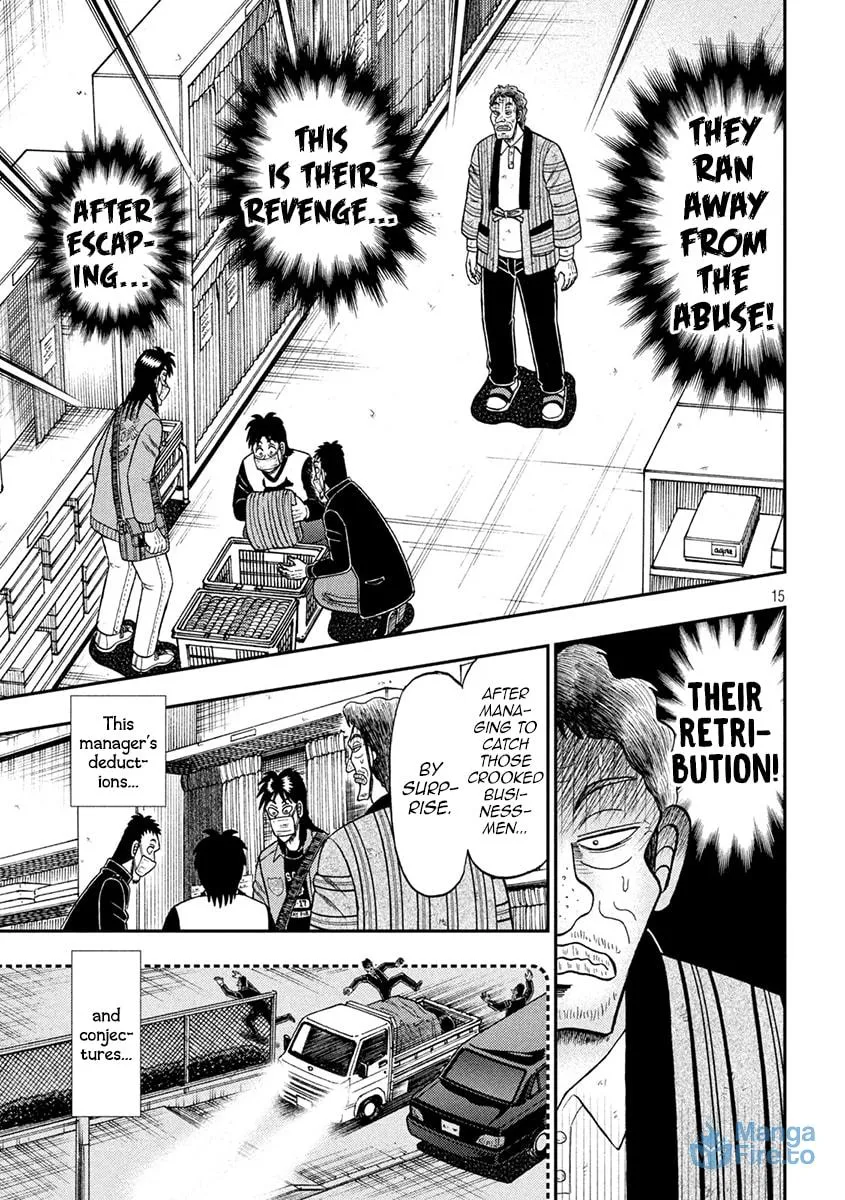 Gambling Outcast Kaiji: The 2.4 Billion Escape Arc - Kaiji Part 6 Chapter 385 page 15 - 