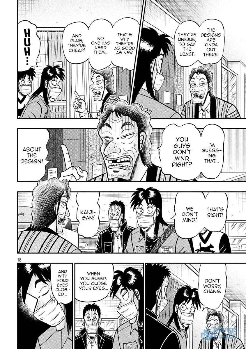 Gambling Outcast Kaiji: The 2.4 Billion Escape Arc - Kaiji Part 6 Chapter 385 page 18 - 