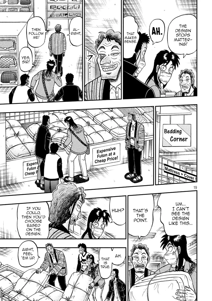 Gambling Outcast Kaiji: The 2.4 Billion Escape Arc - Kaiji Part 6 Chapter 385 page 19 - 