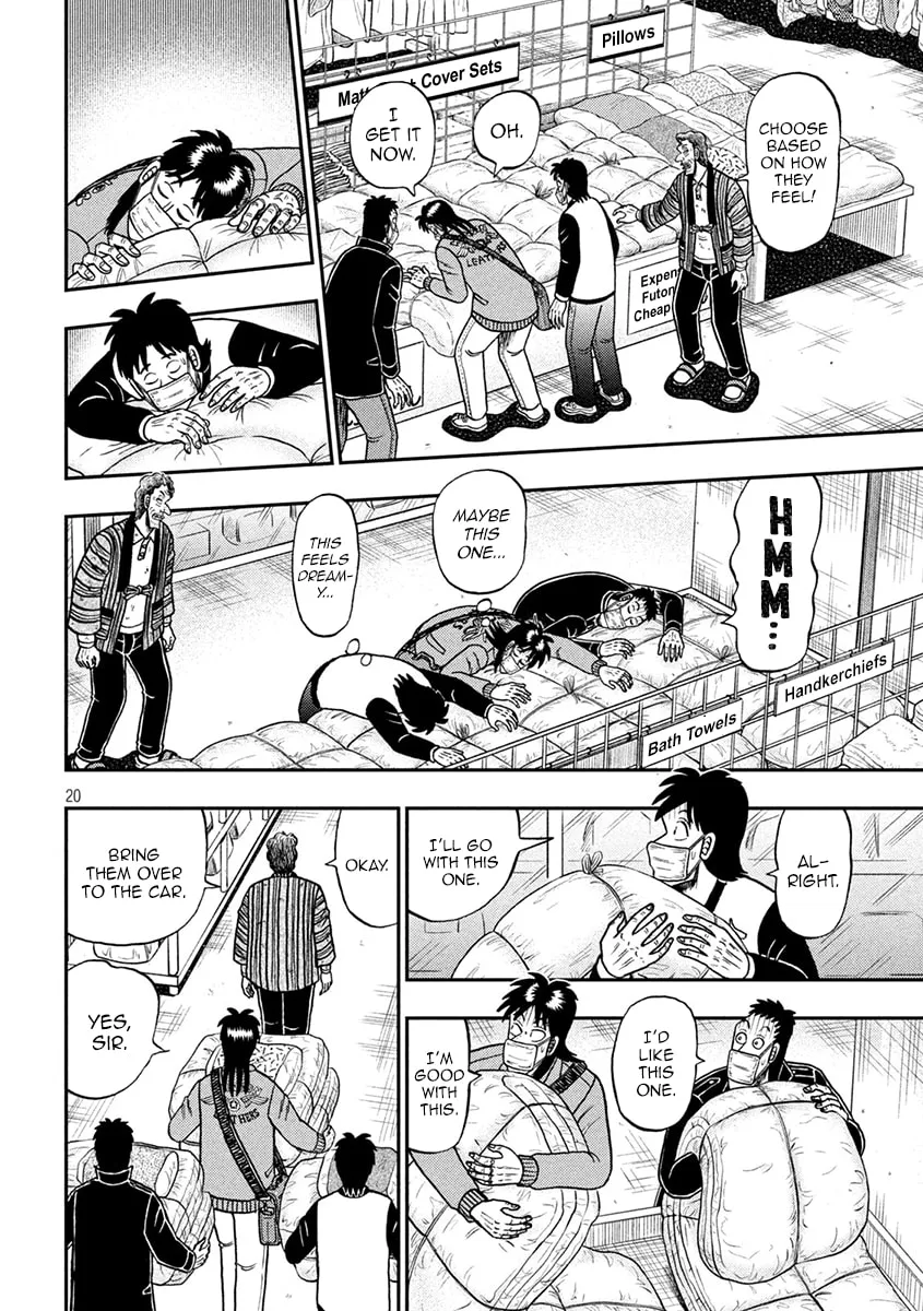 Gambling Outcast Kaiji: The 2.4 Billion Escape Arc - Kaiji Part 6 Chapter 385 page 20 - 