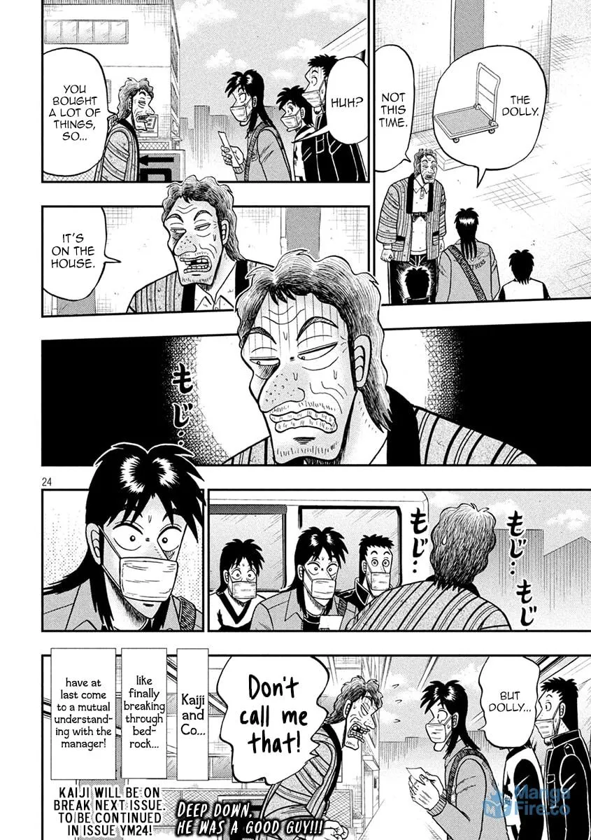 Gambling Outcast Kaiji: The 2.4 Billion Escape Arc - Kaiji Part 6 Chapter 385 page 24 - 