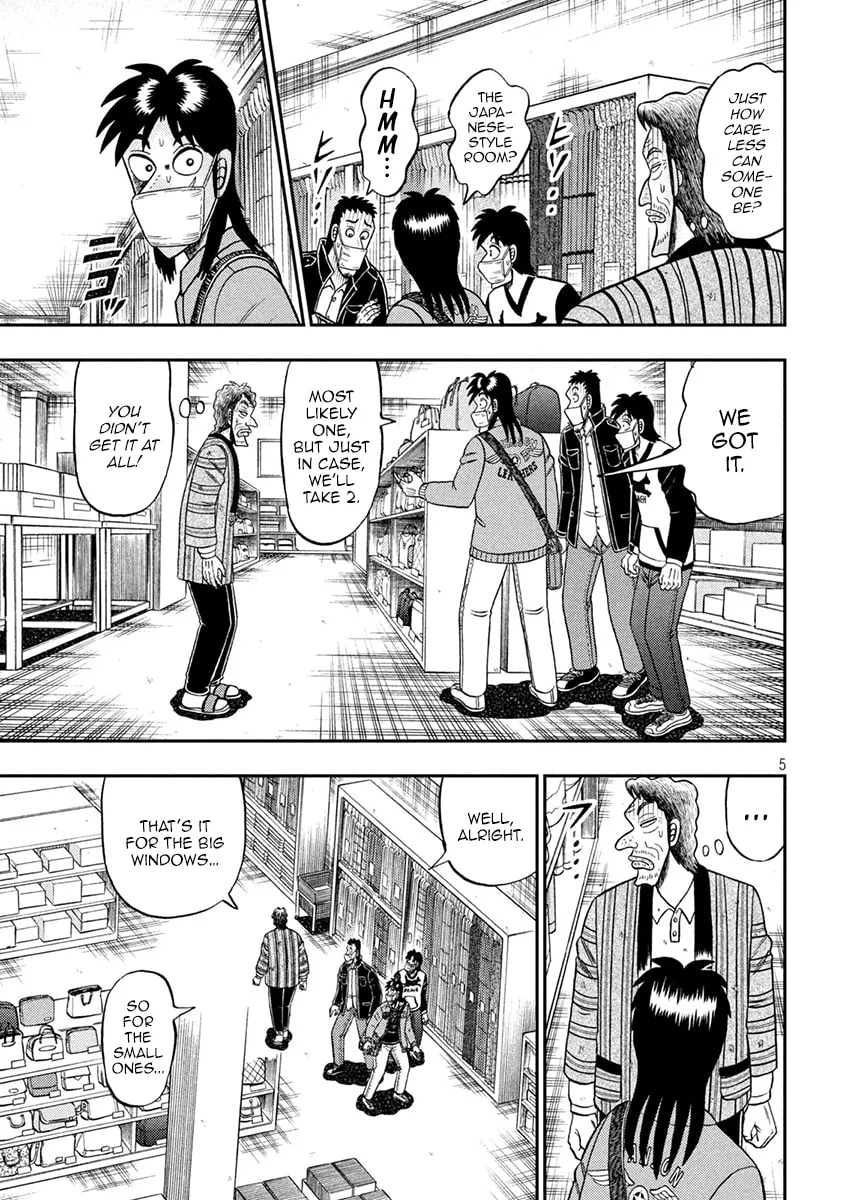 Gambling Outcast Kaiji: The 2.4 Billion Escape Arc - Kaiji Part 6 Chapter 385 page 5 - 