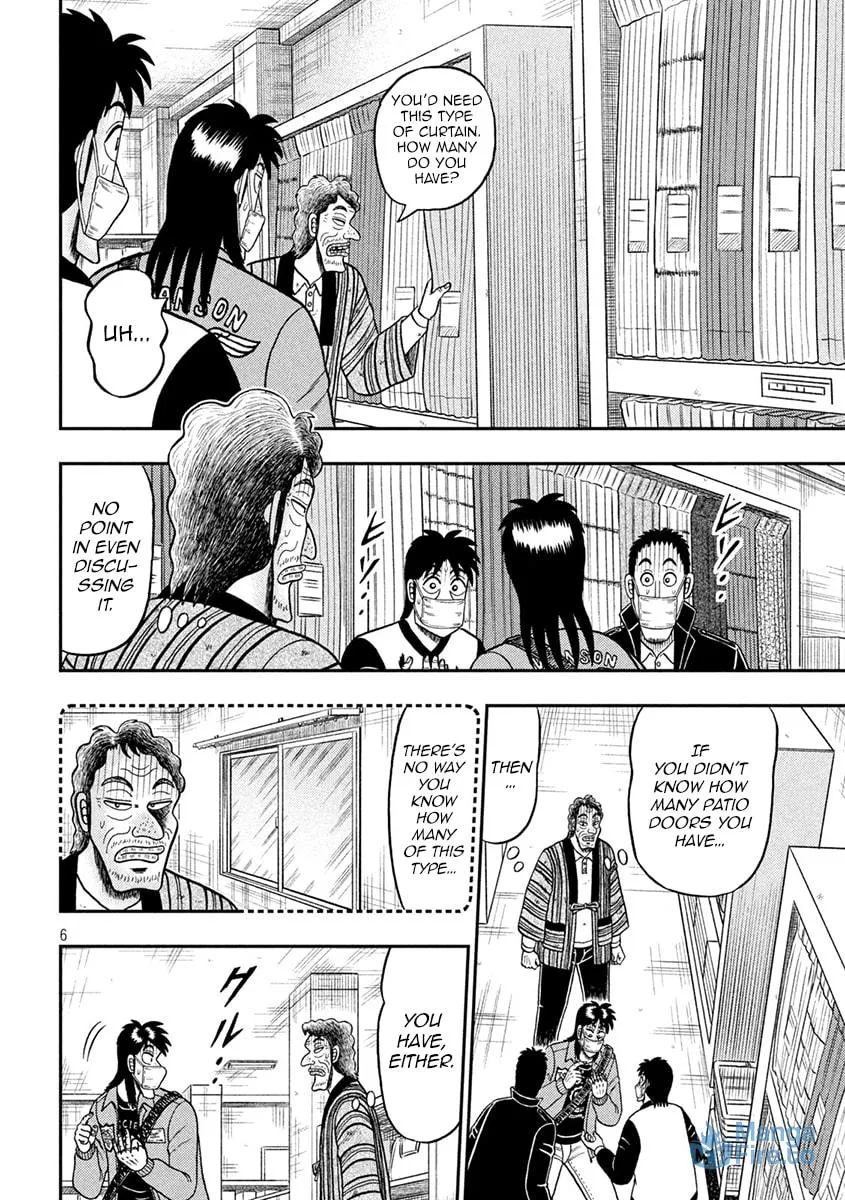 Gambling Outcast Kaiji: The 2.4 Billion Escape Arc - Kaiji Part 6 Chapter 385 page 6 - 