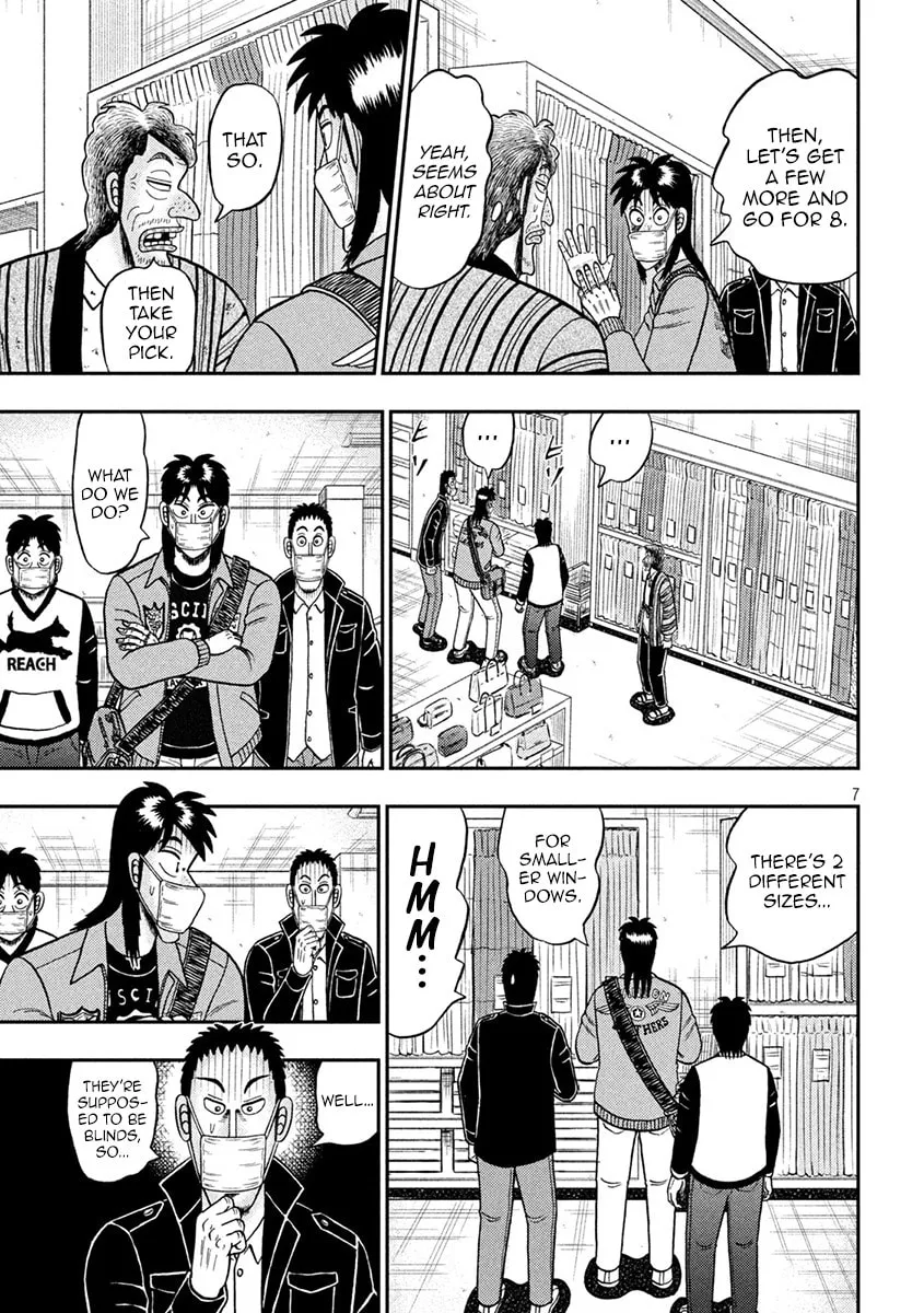 Gambling Outcast Kaiji: The 2.4 Billion Escape Arc - Kaiji Part 6 Chapter 385 page 7 - 
