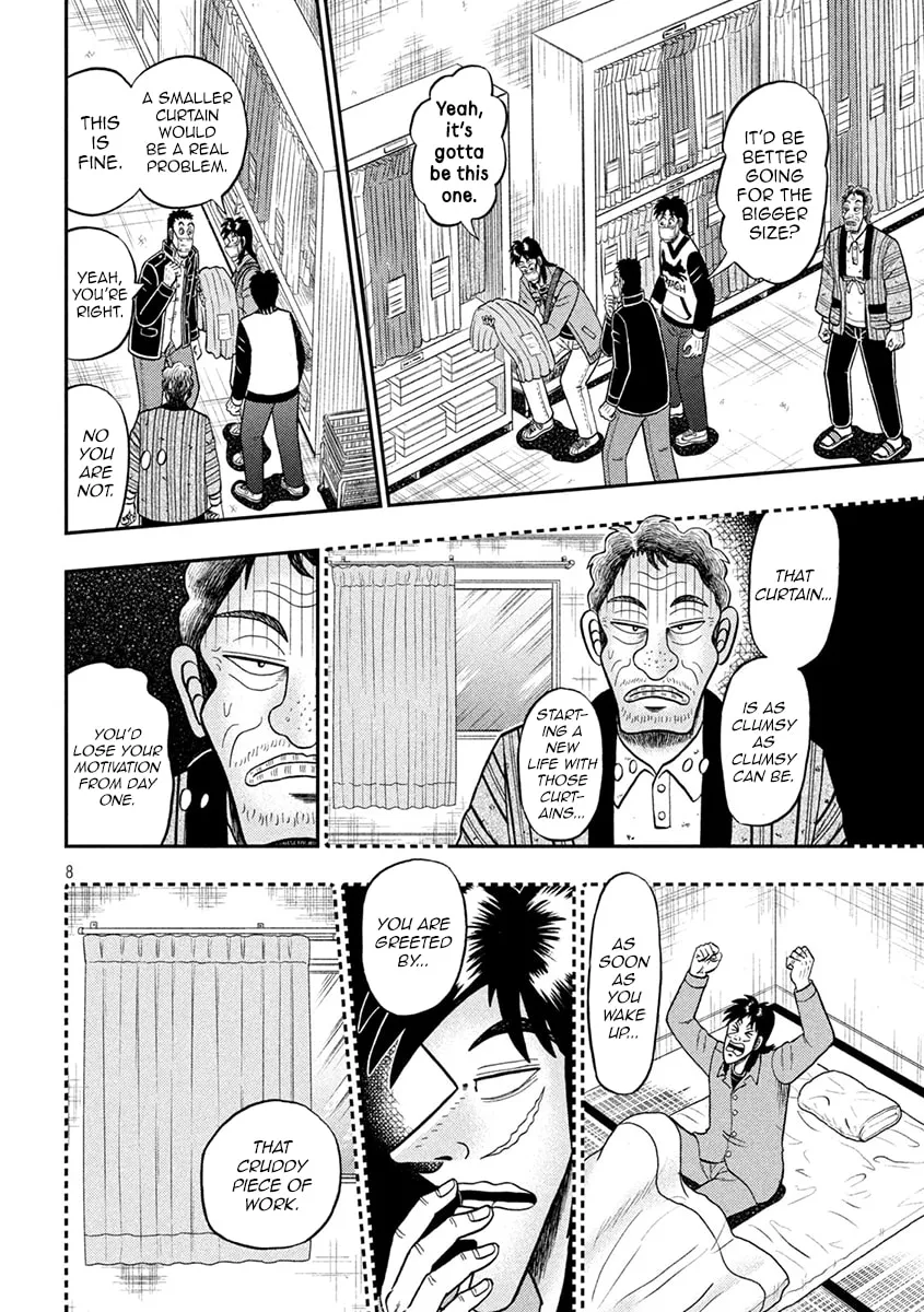 Gambling Outcast Kaiji: The 2.4 Billion Escape Arc - Kaiji Part 6 Chapter 385 page 8 - 