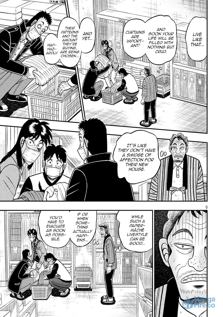 Gambling Outcast Kaiji: The 2.4 Billion Escape Arc - Kaiji Part 6 Chapter 385 page 9 - 