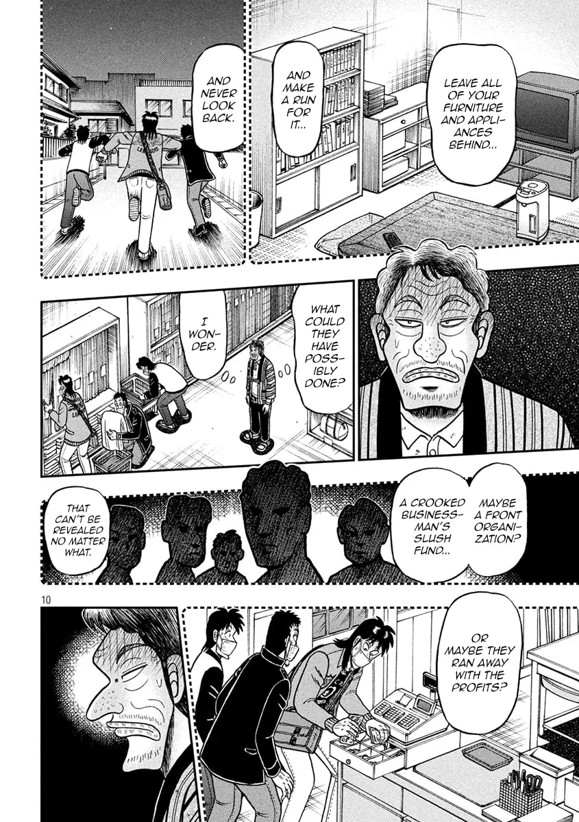 Gambling Outcast Kaiji: The 2.4 Billion Escape Arc - Kaiji Part 6 Chapter 385 page 10 - 
