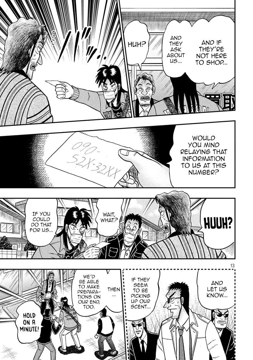 Gambling Outcast Kaiji: The 2.4 Billion Escape Arc - Kaiji Part 6 Chapter 386 page 13 - 