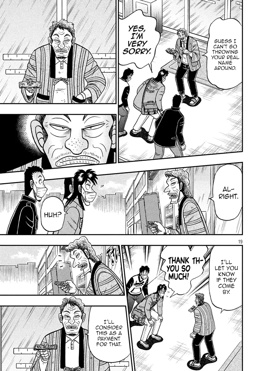 Gambling Outcast Kaiji: The 2.4 Billion Escape Arc - Kaiji Part 6 Chapter 386 page 19 - 