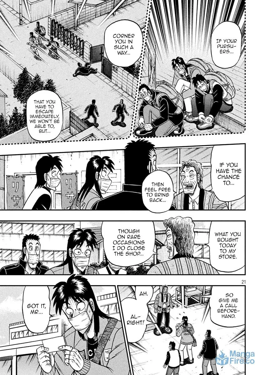 Gambling Outcast Kaiji: The 2.4 Billion Escape Arc - Kaiji Part 6 Chapter 386 page 21 - 
