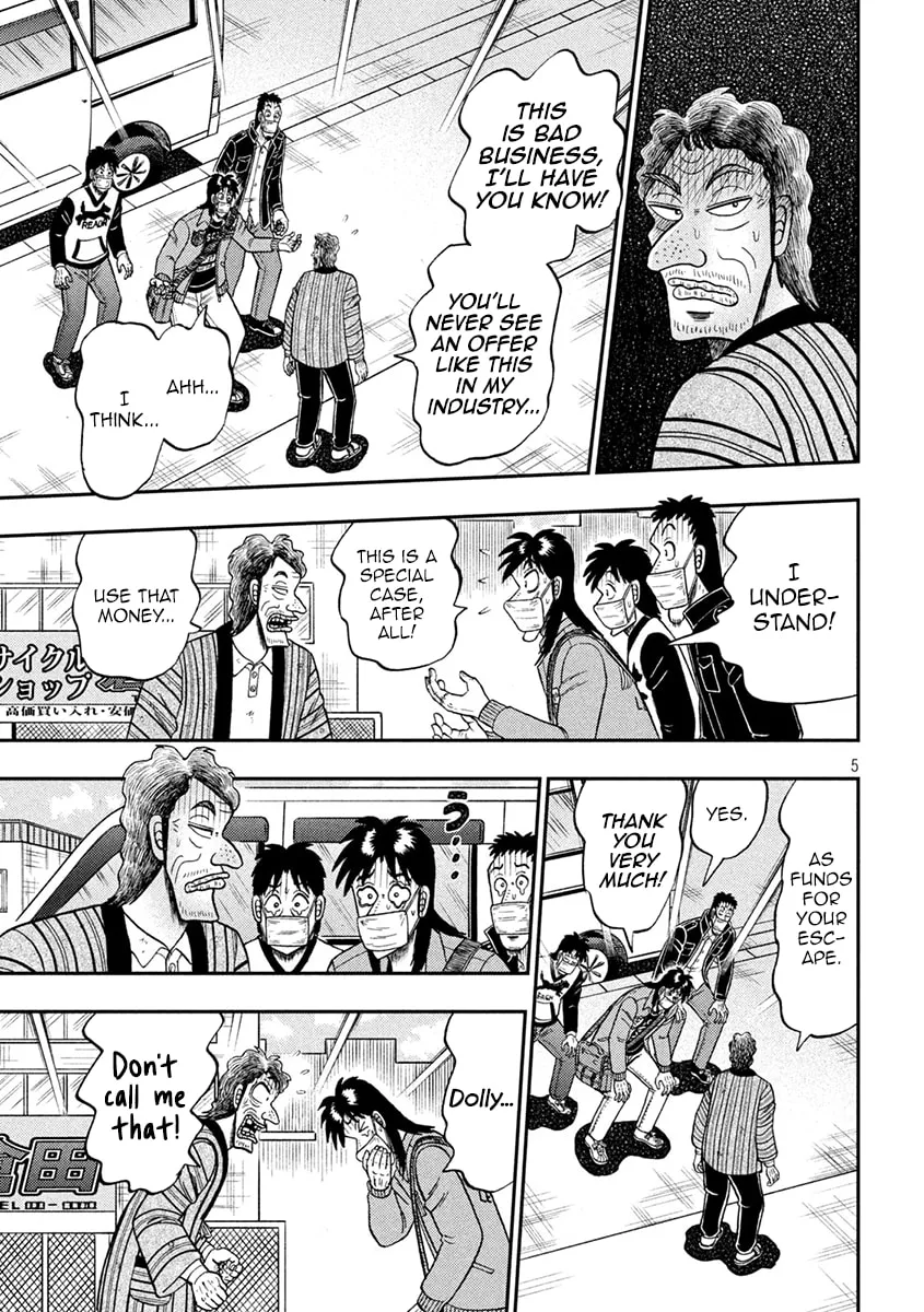 Gambling Outcast Kaiji: The 2.4 Billion Escape Arc - Kaiji Part 6 Chapter 386 page 5 - 