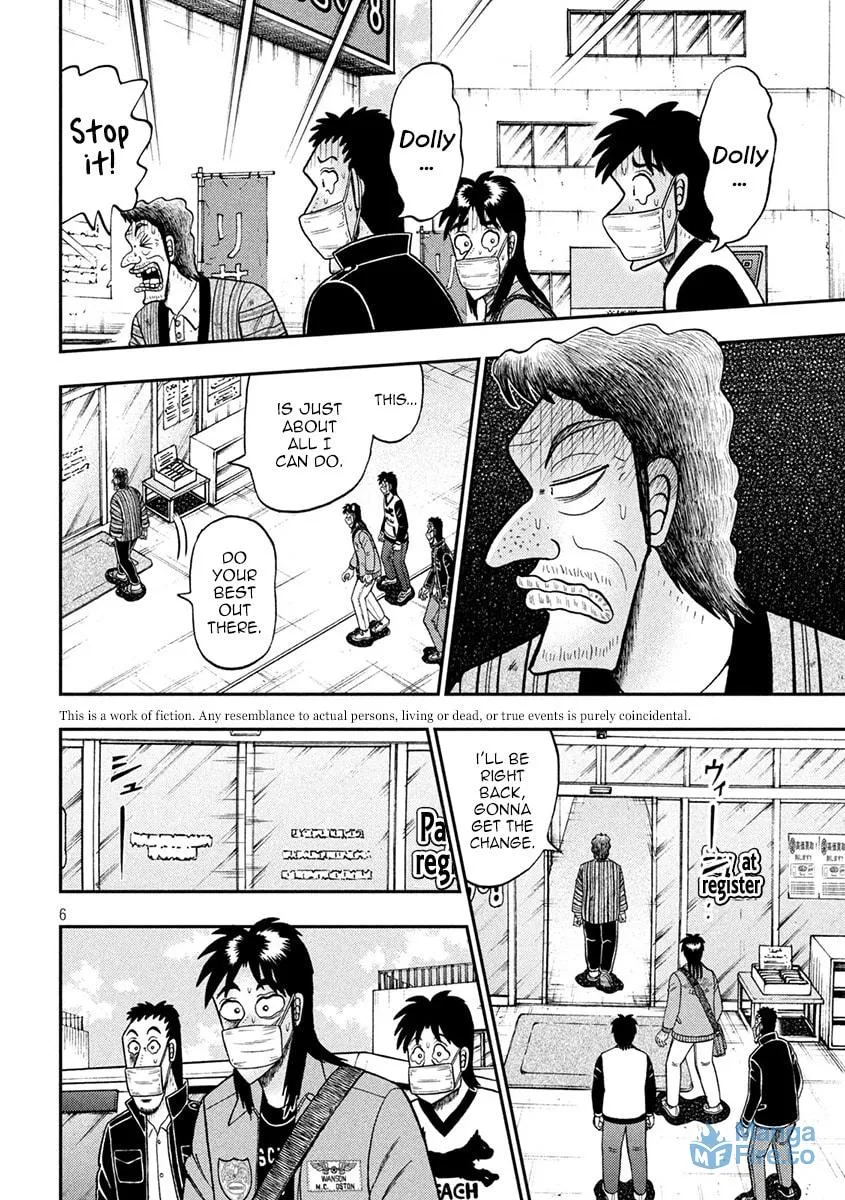 Gambling Outcast Kaiji: The 2.4 Billion Escape Arc - Kaiji Part 6 Chapter 386 page 6 - 