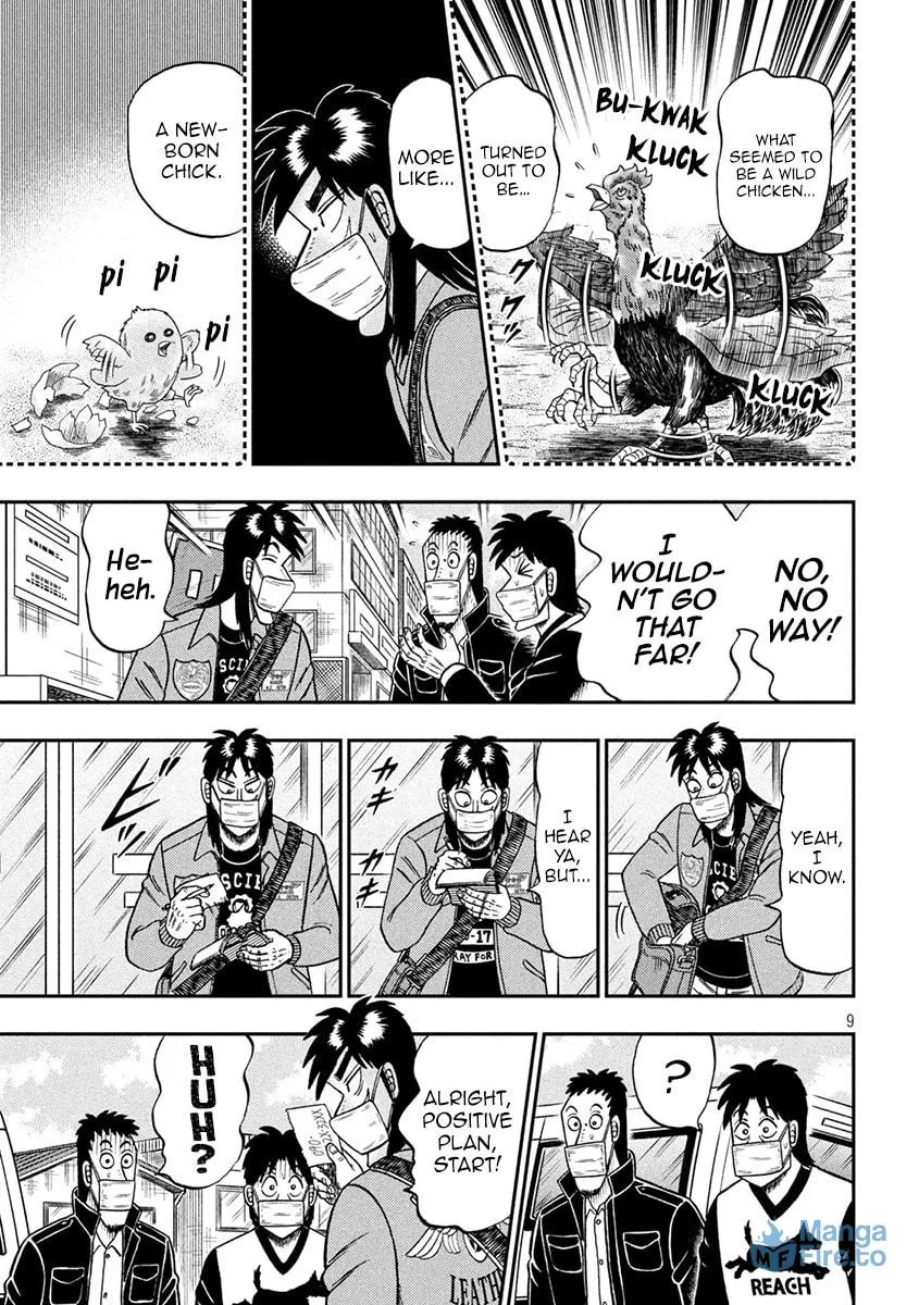 Gambling Outcast Kaiji: The 2.4 Billion Escape Arc - Kaiji Part 6 Chapter 386 page 9 - 