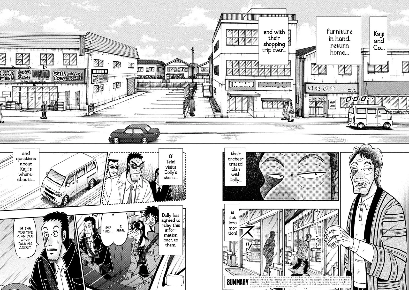 Gambling Outcast Kaiji: The 2.4 Billion Escape Arc - Kaiji Part 6 Chapter 387 page 2 - 