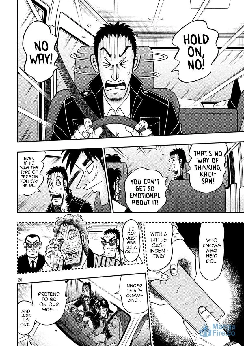 Gambling Outcast Kaiji: The 2.4 Billion Escape Arc - Kaiji Part 6 Chapter 387 page 18 - 