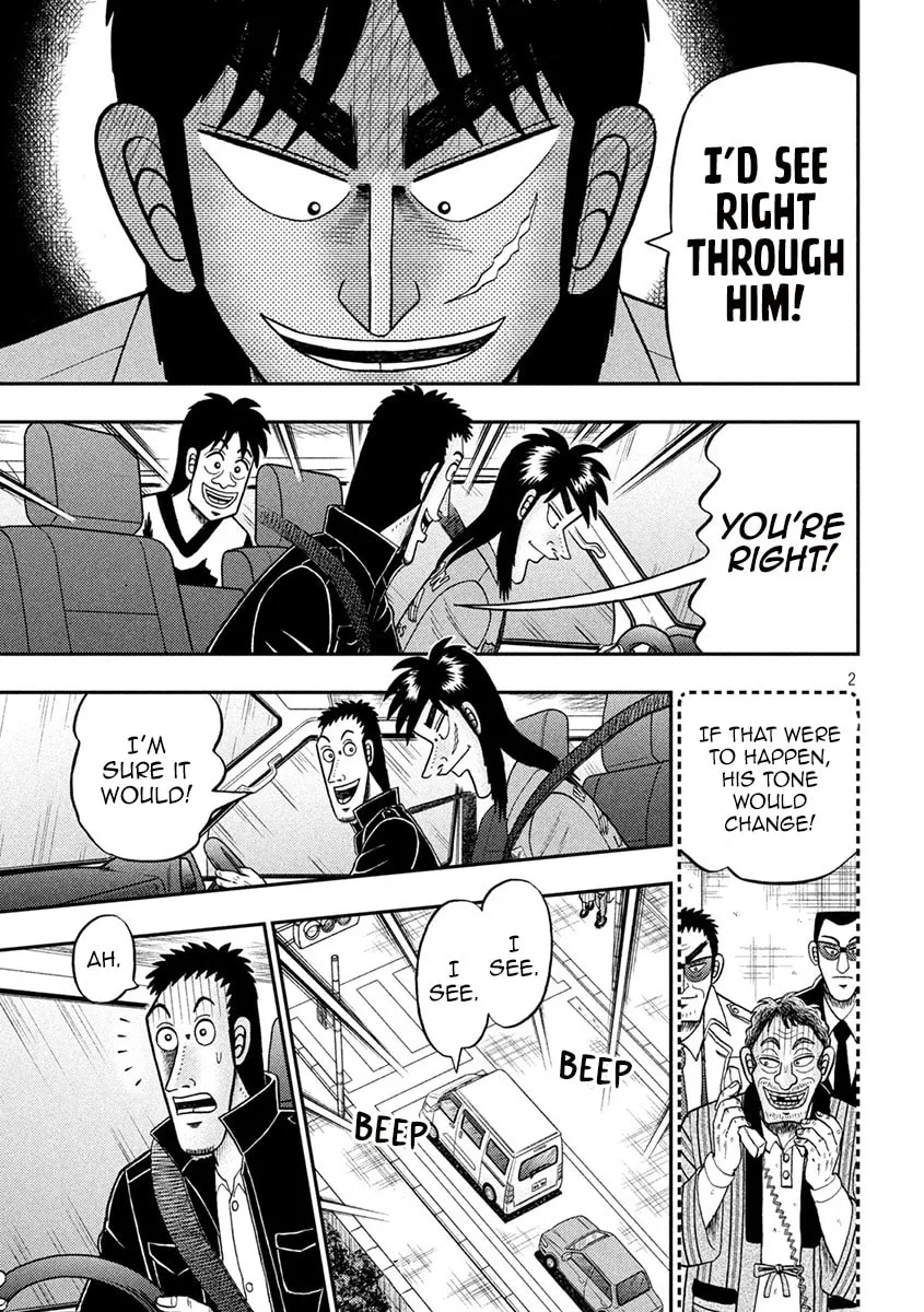 Gambling Outcast Kaiji: The 2.4 Billion Escape Arc - Kaiji Part 6 Chapter 388 page 2 - 