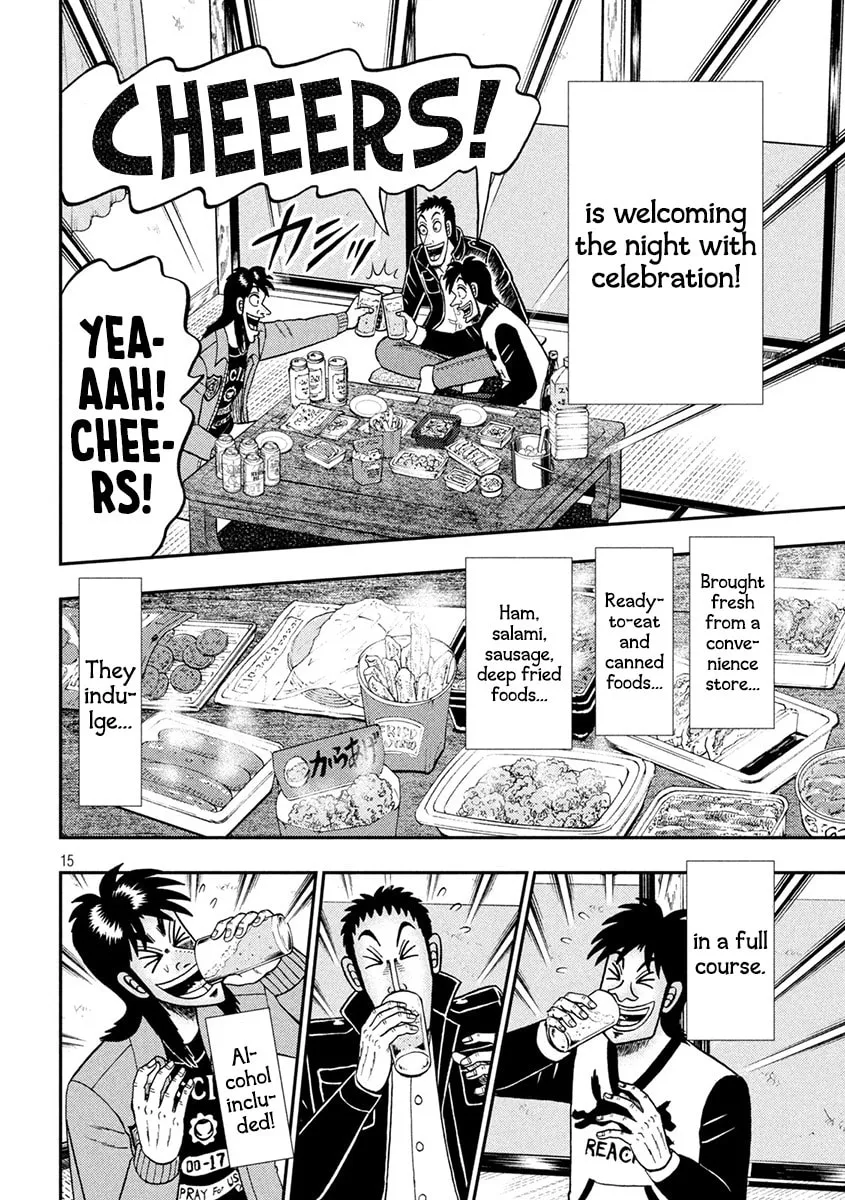 Gambling Outcast Kaiji: The 2.4 Billion Escape Arc - Kaiji Part 6 Chapter 388 page 14 - 