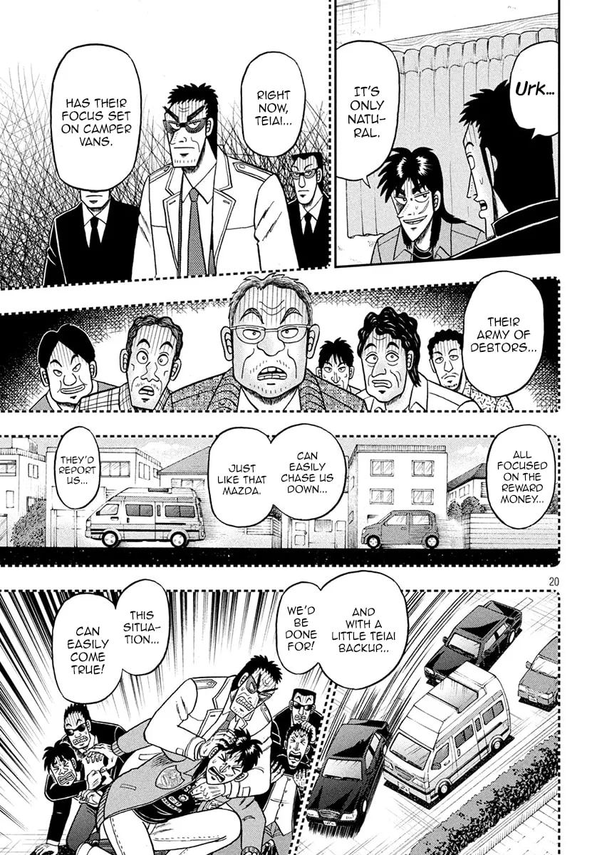 Gambling Outcast Kaiji: The 2.4 Billion Escape Arc - Kaiji Part 6 Chapter 388 page 19 - 