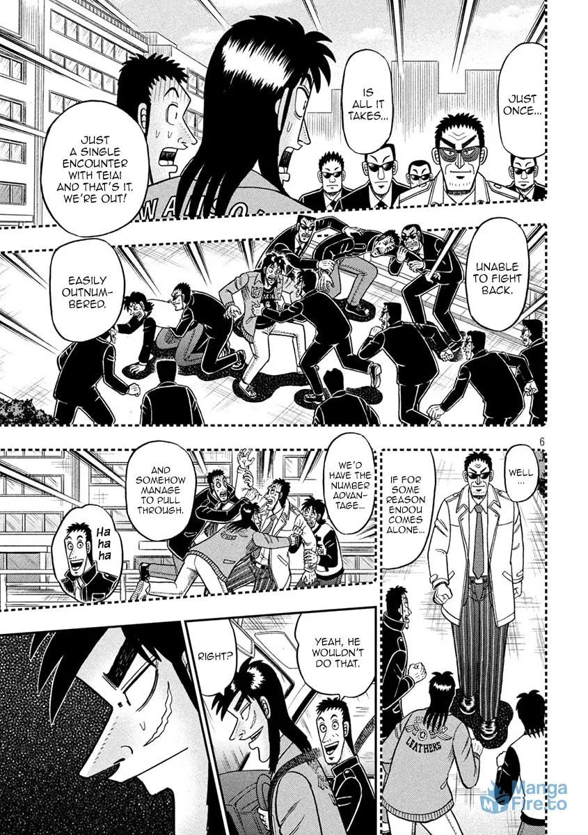 Gambling Outcast Kaiji: The 2.4 Billion Escape Arc - Kaiji Part 6 Chapter 388 page 6 - 
