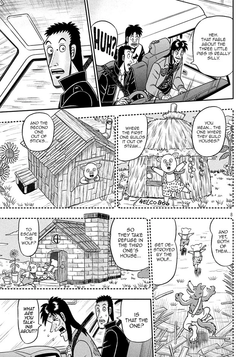 Gambling Outcast Kaiji: The 2.4 Billion Escape Arc - Kaiji Part 6 Chapter 388 page 8 - 