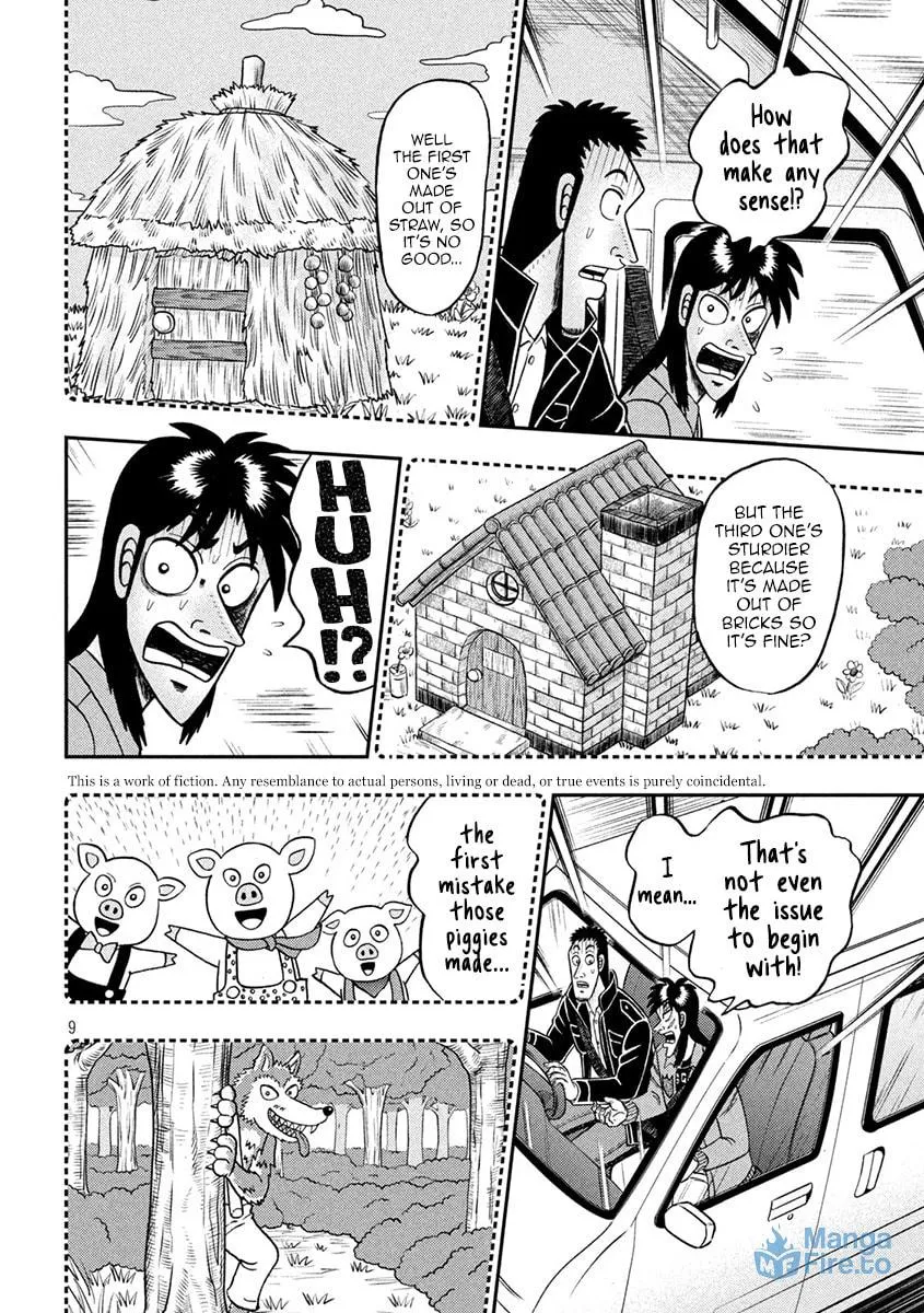 Gambling Outcast Kaiji: The 2.4 Billion Escape Arc - Kaiji Part 6 Chapter 388 page 9 - 